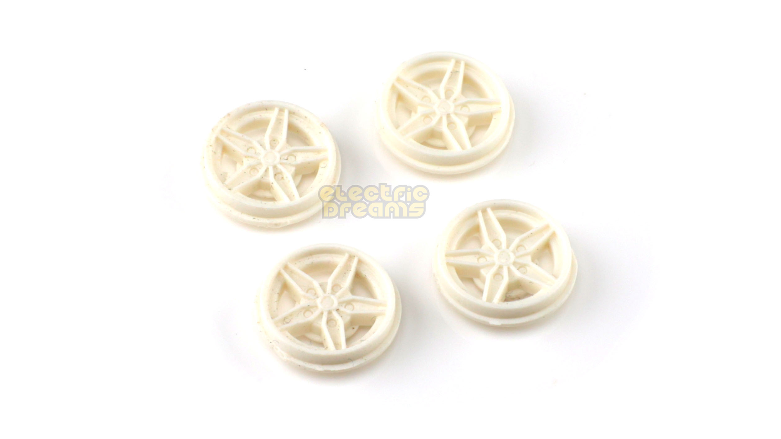 Team Slot T15001 - 15mm Pro Wheel Inserts - Lancia Stratos - Fronts - pack of 4